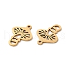 201 Stainless Steel Pendants STAS-K251-054G-2