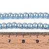 Baking Painted Pearlized Glass Pearl Round Bead Strands HY-Q003-4mm-24-A-4