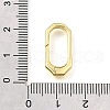 Brass Spring Gate Rings KK-V007-006G-02-3