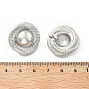 304 Stainless Steel Stud Earrings EJEW-D319-10P-5