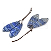 Natural Lapis Lazuli Pendants G-A265-02E-2