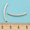 925 Sterling Silver Tube Beads STER-Q191-01C-S-4