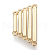 Brass Links connectors KK-S331-18-15mm-3