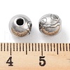Tarnish Resistant 304 Stainless Steel Beads STAS-M057-17P-3
