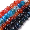 Natural Agate Beads Strands G-L560-L-2