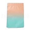 Two Tone Rectangle Plastic Zip Lock Gift Bags OPP-B006-01B-01-2