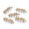 Tibetan Style Links connectors TIBE-E011-AB-NF-1
