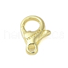 Brass Lobster Claw Clasps KK-B089-24B-G-1