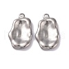 Non-Tarnish 304 Stainless Steel Pendants STAS-E032-01P-1