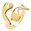 Vintage Stainless Steel Couple Rings YT5188-2-1