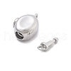 Brass Box Clasps KK-G505-34P-2