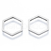 Non-Tarnish 201 Stainless Steel Linking Rings STAS-N090-T03-1-1