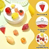 10Pcs 10 Styles Autumn Theme Resin Pendants FIND-YW0005-42-4