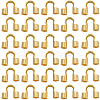 SOFPLATE 600Pcs Brass Wire Guardians KK-SP0001-95G-1