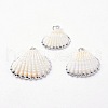 Electroplate Shell Pendants BSHE-L036-05-1
