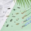   48Pcs 3 Colors Zinc Alloy Cord Ends FIND-PH0023-60A-4