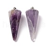 Natural Mixed Stone Pendants G-G848-01P-A-3