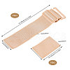 CHGCRAFT 24 Sets Polyester Adjustable Hat Elastic Band DIY-CA0006-86-2