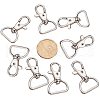 Zinc Alloy Swivel Lobster Claw Clasps IFIN-PH0013-01-4