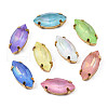 42Pcs Sew on Rhinestone GLAA-N048-003-01-3
