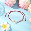 Adjustable Nylon Cord Braided Beads Bracelets BJEW-MZ00170-01-1