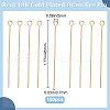 CREATCABIN 150Pcs Brass Eye Pin KK-CN0003-10-2