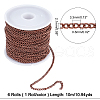 ARRICRAFT 6Colors Unwelded Iron Twisted Chains CH-AR0001-03-2