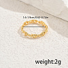 Brass Finger Rings for Women QY0755-2-5
