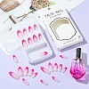 ABS Plastic Full Cover Press On False Nails DIY-CJC0006-12B-6