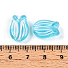 Transparent Acrylic Beads TACR-T028-49-3