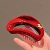 Plastic Claw Hair Clips PW-WGDC688-01-4