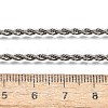Tarnish Resistant 304 Stainless Steel Rope Chain Necklaces STAS-S029-01-6