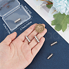 Beebeecraft 4Pcs 304 Stainless Steel Slide Lock Clasps STAS-BBC0005-72P-01-3