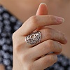 Non-Tarnish 304 Stainless Steel Adjustable Rings RJEW-H213-02P-2