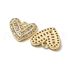 Brass Micro Pave Cubic Zirconia Pendants KK-H460-48G-2