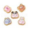 Transparent Resin Beads KK-P307-01-G-1