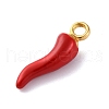 Alloy Enamel Pendants FIND-M060-23F-G-2