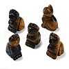 Natural Tiger Eye Carved Healing Figurines G-B062-04B-1