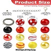 50Pcs Planting Acrylic Beads SACR-CJC0010-01A-8