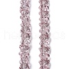 Electroplate Glass Beads Strands EGLA-P063-PL04-1