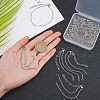 Unicraftale 304 Stainless Steel Cable Chain Bracelet Making MAK-UN0001-23-2