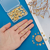   120Pcs 12 Styles Alloy Beads Caps FIND-PH0022-80G-3