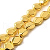 Electroplate Glass Beads Strands EGLA-V001-06-4