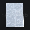 Tyrannosaurus DIY Puzzle Silicone Molds DIY-G046-19-4