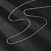 Tarnish Resistant 304 Stainless Steel Snake Chain Necklaces NJEW-F112-39-3