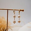 Mother's Day Jewellery Vintage Style Freshwater Pearl Dangle Earrings OD7555-1-1