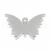 Non-Tarnish 201 Stainless Steel Stamping Blank Tag Pendants STAS-T008-003-01-1