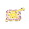 Alloy Enamel Pendants FIND-B019-01LG-02-3