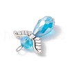 Glass Pendants PALLOY-JF03356-05-5