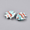 Handmade Porcelain Beads PORC-N009-08B-2